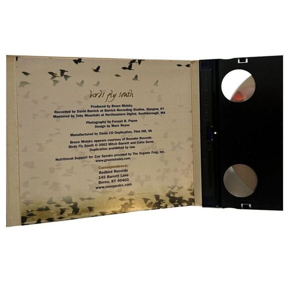 Birds Fly South by Zoe Speaks (CD, 2003) Signed - Picture 8 of 9